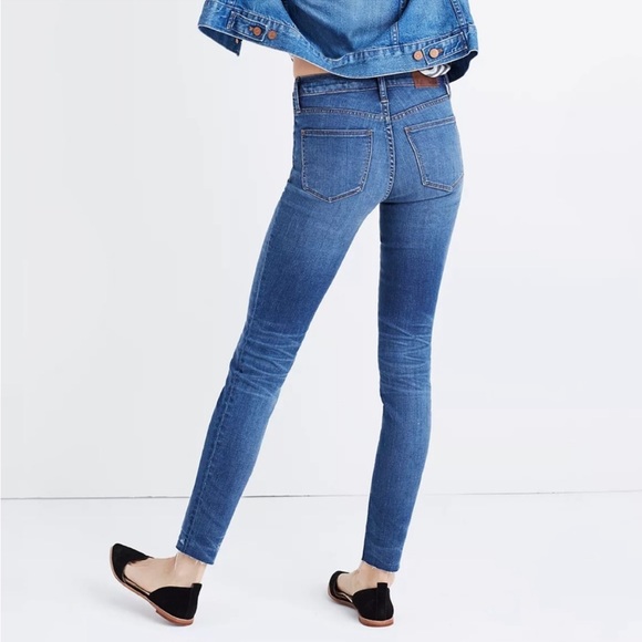 MADEWELL 9” High Riser Skinny Jeans - size 30 - - Picture 6 of 12